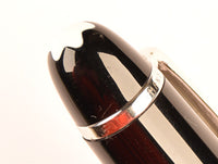 Montblanc Meisterstuck Classique 145 in black with platinum trim - Medium nib