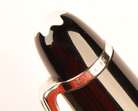 Montblanc Meisterstuck Classique 145 in black with platinum trim - Medium nib