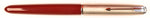 Parker 51 Classic in light burgundy, Steel cap - Fine nib
