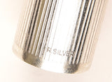 Parker 51 Custom (RS) in black, Rolled Silver cap - Medium nib