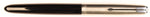 Parker 51 Classic in black, Steel cap - Stub nib
