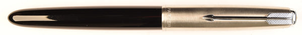 Parker 51 Classic in black, Steel cap - Stub nib