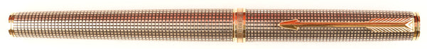 Parker Premier in sterling silver, Cisele design - Extra Fine nib, Boxed