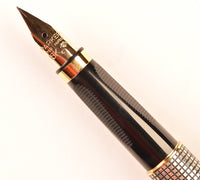 Parker Premier in sterling silver, Cisele design - Extra Fine nib, Boxed
