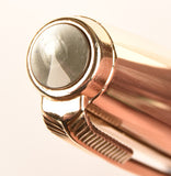 Parker 51 Custom in black, gold cap - Fine>Medium nib