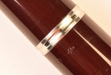 Parker 51 Classic in dark burgundy, Steel cap - Medium nib - Boxed