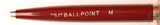 Parker 51 Custom Ballpoint in light burgundy, Chalk marked
