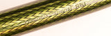 Conway Stewart 85L Lever Filler in green and black herringbone - Broad stub nib