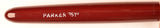 Parker 51 Custom pen & pencil set in light burgundy, Gold caps - Fine nib - Boxed