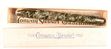 Conway Stewart 58 Duro in green candystripe, Gold trim - Fine nib - Boxed