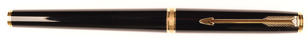 Parker Premier in black, Gold trim - Medium nib