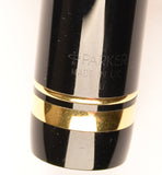Parker Duofold Centennial in black, Gold trim - Medium nib
