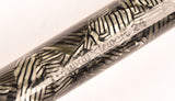 Conway Stewart 24 pen & pencil set in silver candystripe, Gold trim - Fine nib - Boxed