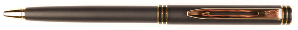 Waterman Exclusive Ballpoint in matt black, Gold trim
