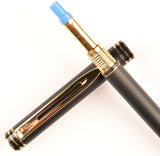 Waterman Exclusive Ballpoint in matt black, Gold trim