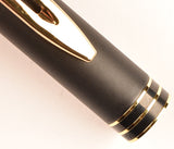 Waterman Exclusive Ballpoint in matt black, Gold trim