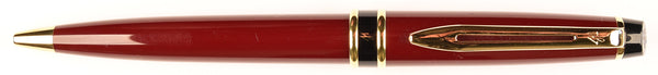 Waterman Expert ballpoint in bordeaux with gold trim