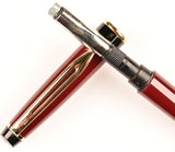 Waterman Expert ballpoint in bordeaux with gold trim