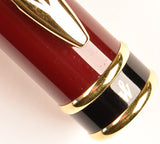 Waterman Expert ballpoint in bordeaux with gold trim