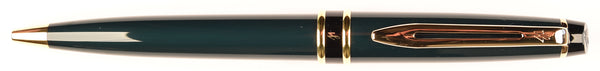 Waterman Expert ballpoint in armour green with gold trim
