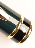 Waterman Expert ballpoint in armour green with gold trim