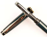 Waterman Expert ballpoint in armour green with gold trim