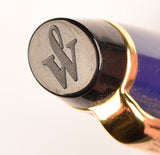 Waterman Expert pencil in ultramarine blue with gold trim