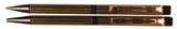 Sheaffer Targa ballpoint and pencil set in Regency Stripe design - 0.9mm leads - Boxed