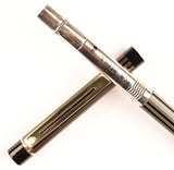 Sheaffer Targa ballpoint and pencil set in Regency Stripe design - 0.9mm leads - Boxed