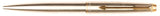 Parker 75 Flighter DL Ballpoint in brushed steel with Gold trim, USA