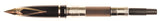 Sheaffer Targa 1028 in marble grey ronce, gold trim - Medium nib - Boxed