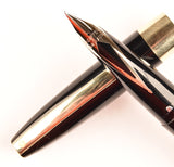 Sheaffer Imperial Touchdown IV Pen & Pencil in black, Gold trim - Medium nib