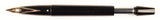 Sheaffer Imperial Touchdown IV Pen & Pencil in black, Gold trim - Medium nib