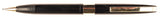 Sheaffer Imperial Touchdown IV Pen & Pencil in black, Gold trim - Medium nib