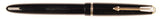 Parker Slimfold in black, Gold trim - Medium nib - Boxed