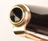 Parker Slimfold in black, Gold trim - Medium nib - Boxed