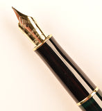 Parker Sonnet in Laqué deep green - Fine nib - Boxed