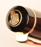 Pelikan M250 in grey marble, Gold trim - Broad 14k nib - Boxed
