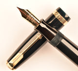 Parker Duofold AF in dark blue - Fine/Medium nib