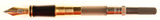 Parker Duofold International in red, Gold trim - Medium nib