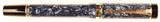 Parker Duofold International in blue marble - Medium nib