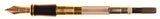Parker Duofold International in blue marble - Medium nib