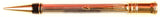 Parker Duofold Centennial in silver godron with matching pencil, Gold trim - Broad nib - Boxed