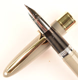Sheaffer Statesman TM Touchdown pen/pencil boxed set in grey - Extra Fine nib
