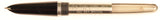 Vintage Parker 51 Demi Classic in black, steel cap - medium nib