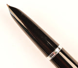 Parker 51 Classic in black, Steel cap - Medium nib