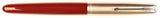 Parker 51 Classic in light burgundy, Steel cap - Medium nib
