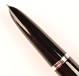 Parker 51 Classic in black, Steel cap - Fine nib