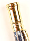 Parker Duofold Ballpoint in blue marble, 1990