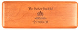 Parker Duofold Centennial in red, Gold trim - Fine nib - Boxed